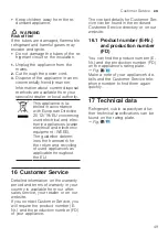 Preview for 49 page of Bosch KFN96V Series Information For Use