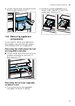 Предварительный просмотр 23 страницы Bosch KFN96VPEA User Manual