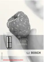 Bosch KGN 36S51 Operating Instructions Manual preview