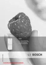 Bosch KGN 39P90 Operating Instructions & User Manual preview