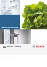 Bosch KGN Instructions For Use Manual предпросмотр