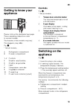 Предварительный просмотр 11 страницы Bosch KGN34NW3AG Instructions For Use Manual