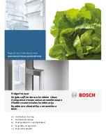 Bosch KGN36NW30 Instructions For Use Manual preview