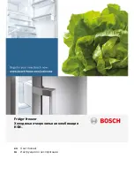 Предварительный просмотр 1 страницы Bosch kgn56ai20m User Manual