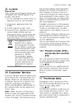 Preview for 59 page of Bosch KGN86 Series Information For Use