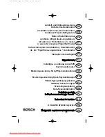 Предварительный просмотр 1 страницы Bosch KGS 36N00 Installation And Conversion Instructions