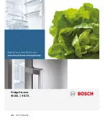 Bosch KIL72 Series User Manual предпросмотр