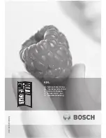 Bosch KIN32A50GB Operating Instructions Manual preview