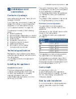 Preview for 7 page of Bosch KIN86AD30G User Manual