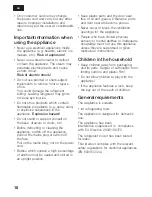 Preview for 18 page of Bosch kir25p60 Operating Instructions Manual