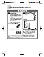 Preview for 4 page of Bosch KM3211WH Installation  & Owners Manual