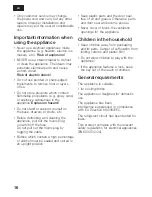 Preview for 3 page of Bosch KSW30V80GB Operating Instructions Manual
