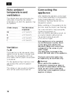 Preview for 5 page of Bosch KSW30V80GB Operating Instructions Manual