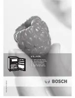 Bosch KTL16V11 Operating Instructions Manual предпросмотр