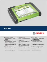 Предварительный просмотр 1 страницы Bosch KTS 340 Original Instructions Manual