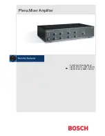 Preview for 5 page of Bosch LBB 1903/10 Installation And Operating Manual