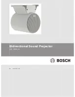 Preview for 1 page of Bosch LBC 3430/03 Installation Note