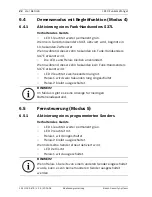 Preview for 22 page of Bosch LE10 User Manual