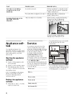 Preview for 24 page of Bosch Linea B22CS30SNS Use And Care Manual