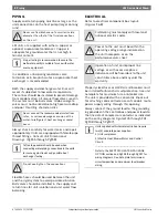 Preview for 8 page of Bosch LM Series Installation, Operation And Maintenance Manual