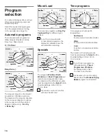 Preview for 16 page of Bosch Logixx 10 WTB76556GB Instruction Manual And Installation Instructions