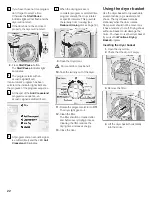 Preview for 22 page of Bosch Logixx 10 WTB76556GB Instruction Manual And Installation Instructions