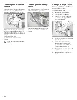 Preview for 26 page of Bosch Logixx 10 WTB76556GB Instruction Manual And Installation Instructions