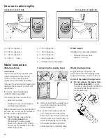 Preview for 8 page of Bosch LOGIXX 10 Operating, Care And Installation Instructions Manual