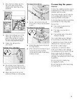 Preview for 9 page of Bosch LOGIXX 10 Operating, Care And Installation Instructions Manual