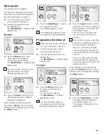 Preview for 21 page of Bosch LOGIXX 10 Operating, Care And Installation Instructions Manual