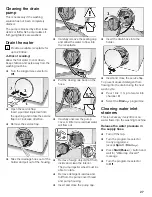 Preview for 27 page of Bosch LOGIXX 10 Operating, Care And Installation Instructions Manual