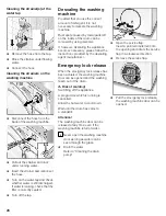 Preview for 28 page of Bosch LOGIXX 10 Operating, Care And Installation Instructions Manual