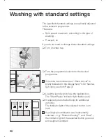 Предварительный просмотр 26 страницы Bosch logixx 1200 Instruction Manual And Installation Instructions