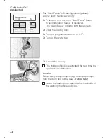 Предварительный просмотр 44 страницы Bosch logixx 1200 Instruction Manual And Installation Instructions