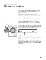 Предварительный просмотр 61 страницы Bosch logixx 1200 Instruction Manual And Installation Instructions