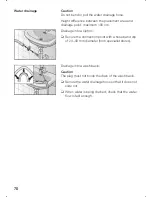 Предварительный просмотр 70 страницы Bosch logixx 1200 Instruction Manual And Installation Instructions