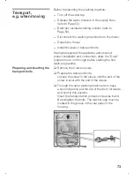 Предварительный просмотр 73 страницы Bosch logixx 1200 Instruction Manual And Installation Instructions