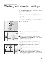 Предварительный просмотр 29 страницы Bosch logixx 1400 express Instruction Manual And Installation Instructions