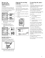 Предварительный просмотр 7 страницы Bosch LOGIXX 9 Operating & Installation Instructions Manual