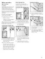 Предварительный просмотр 9 страницы Bosch LOGIXX 9 Operating & Installation Instructions Manual