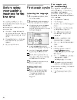 Предварительный просмотр 12 страницы Bosch LOGIXX 9 Operating & Installation Instructions Manual