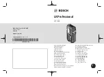 Bosch LR Professional 1 Original Instructions Manual предпросмотр