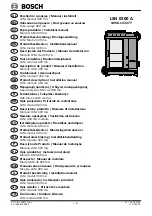 Bosch LSN 0300 A Installation Manual preview