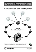 Preview for 1 page of Bosch LSN Product Documentation