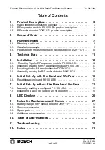 Предварительный просмотр 2 страницы Bosch LSN Product Documentation