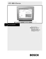 Bosch LTC 8850 Series Instruction Manual preview