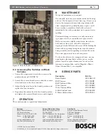 Preview for 12 page of Bosch LTC 9450 Series Unity Dome Instruction Manual