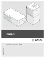 Bosch LV007 Installation And Maintenance Manual предпросмотр