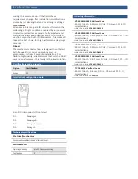 Предварительный просмотр 2 страницы Bosch LVF-4000C-D2812 Technical Specifications