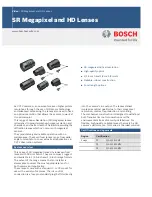 Bosch LVF-5005C-S0940 Quick Manual preview